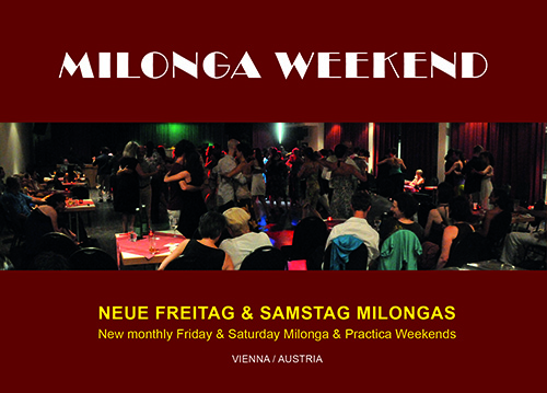 Milonga Weekends 2014 Flyer